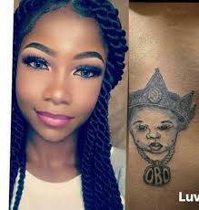 symply tacha DMW tattoo