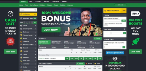 Top 10 Best Cash Out Betting Sites and Companies In Nigeria 2022 - Webbspy