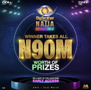 Big Brother Naija 2021: Application Form, Audition, Requirements and Latest BBN Updates.