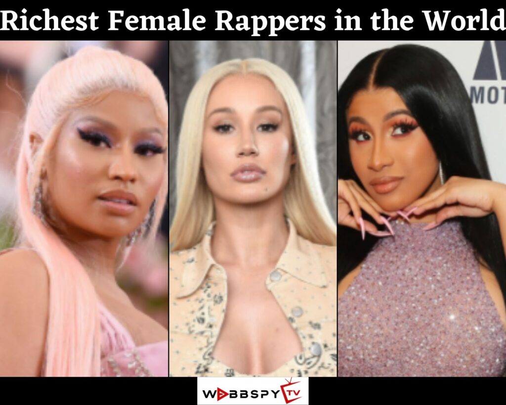 Top 10 Richest Female Rappers in the World 2024