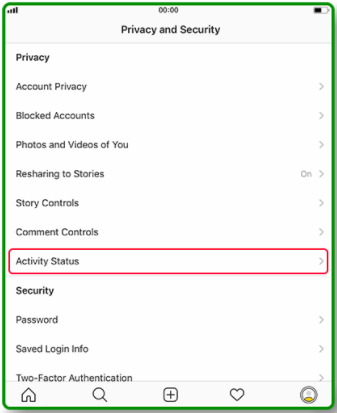 How to hide online status on Instagram