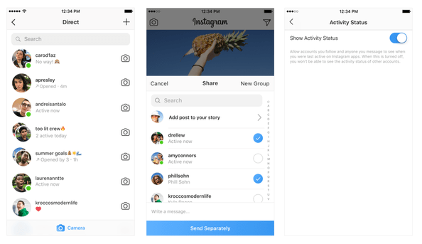 How to see if someone is online on Instagram without following them