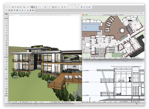  3d modeling example for architecture